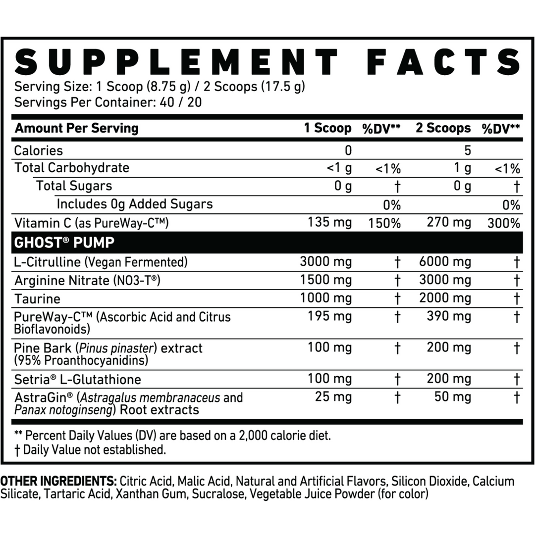 Ghost: Pump (12.3oz)