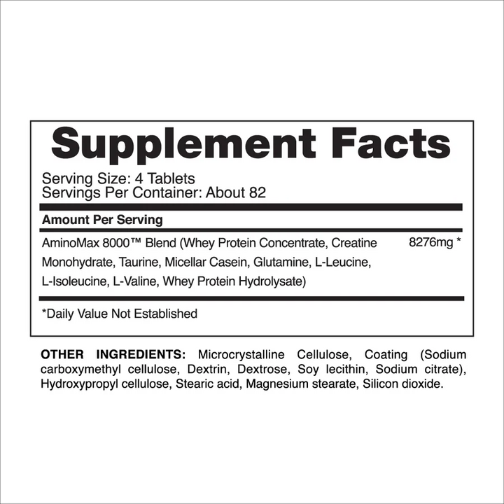 Gaspari: AminoMax 8000 (325 tablets)