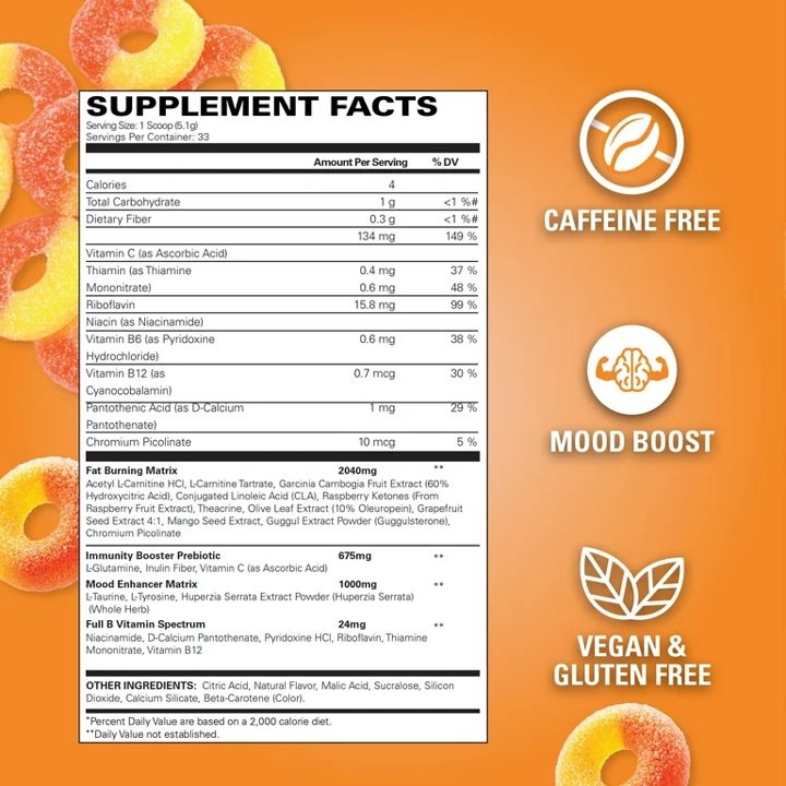 EHP: Oxyshred Non-Stim (288g)