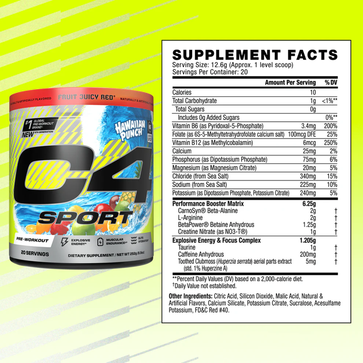 Cellucor: C4 Sport Original: 20serv