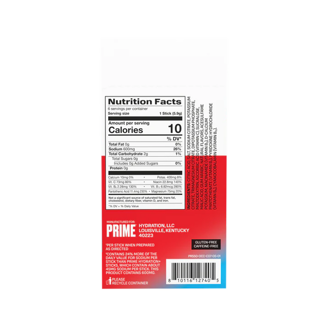 Prime: Rapid Rehydration Sticks (6pk)