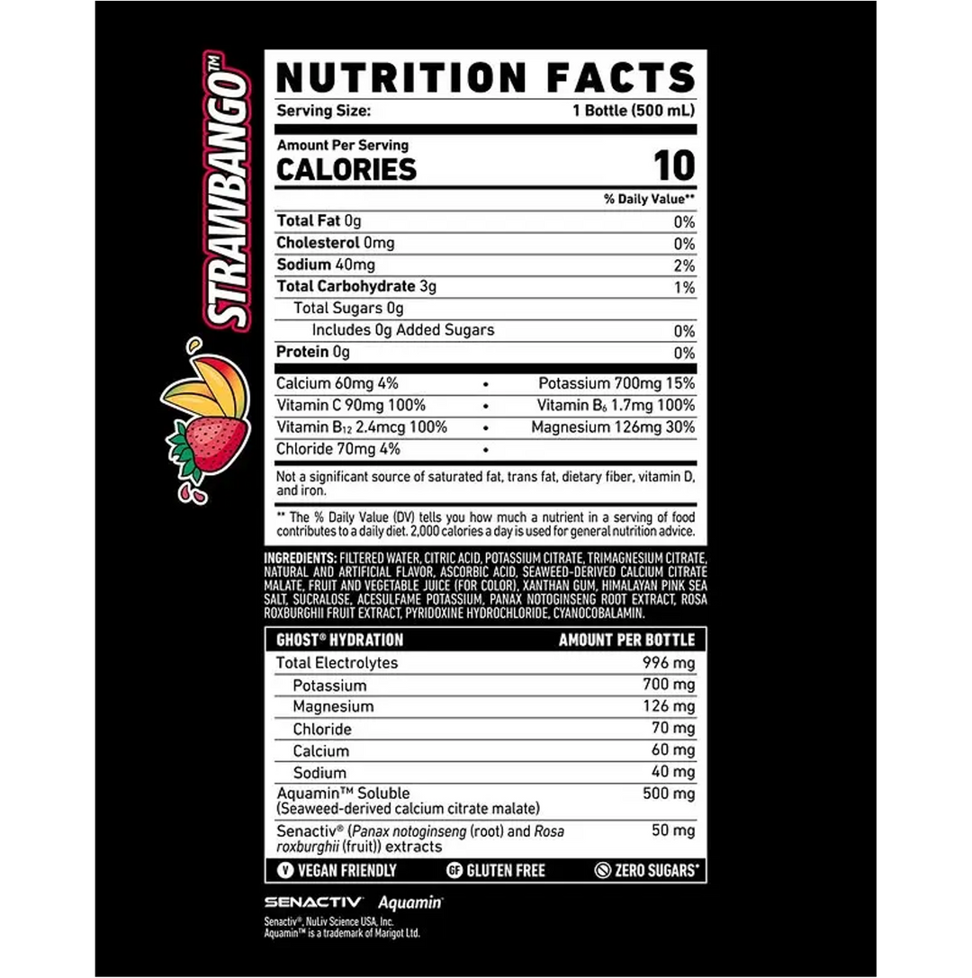 Ghost Hydration (12pk/16.9oz)