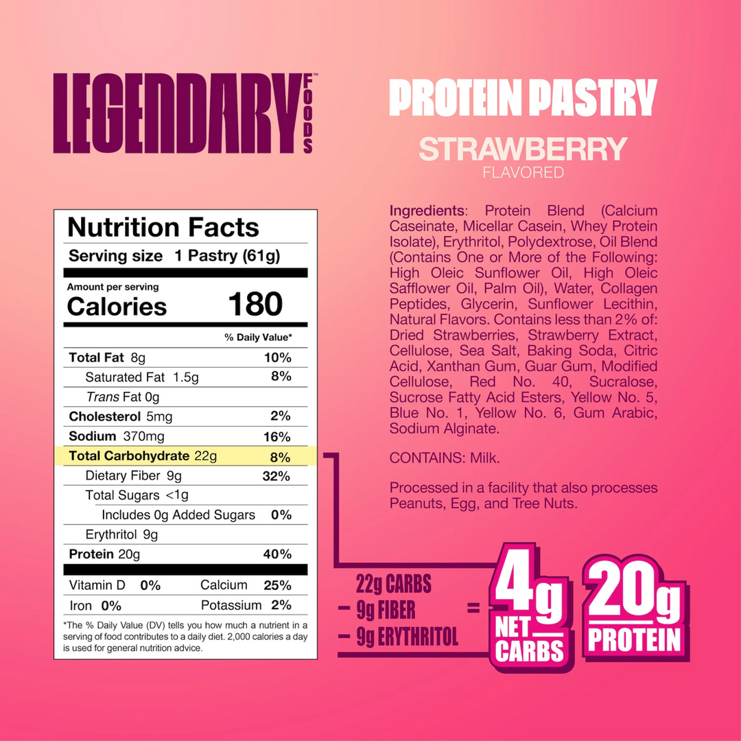 Legendary Protein Pastry (10pk)