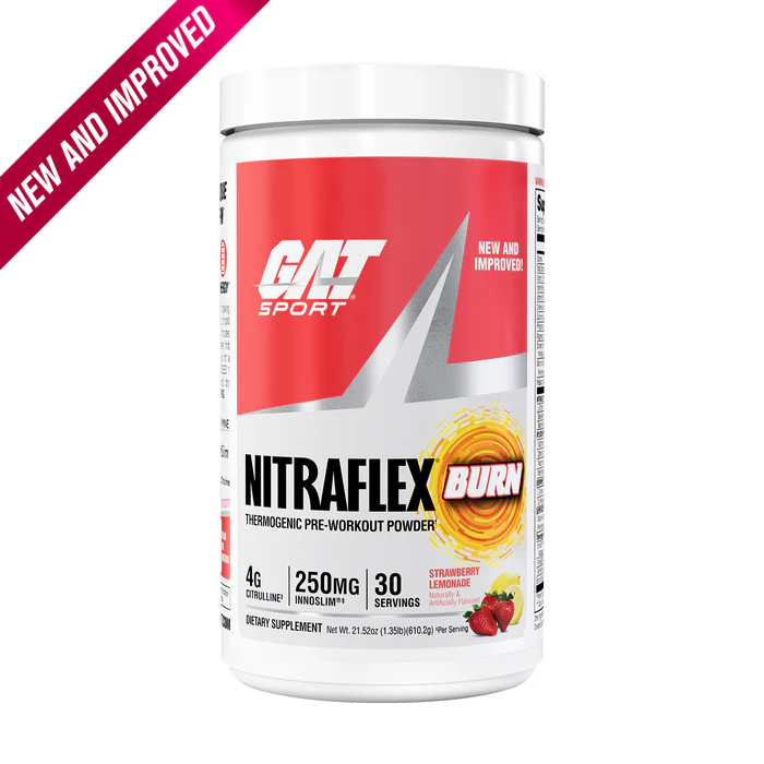 GAT: Nitraflex Burn: Fruit Punch (600g) - Enhanced Formula