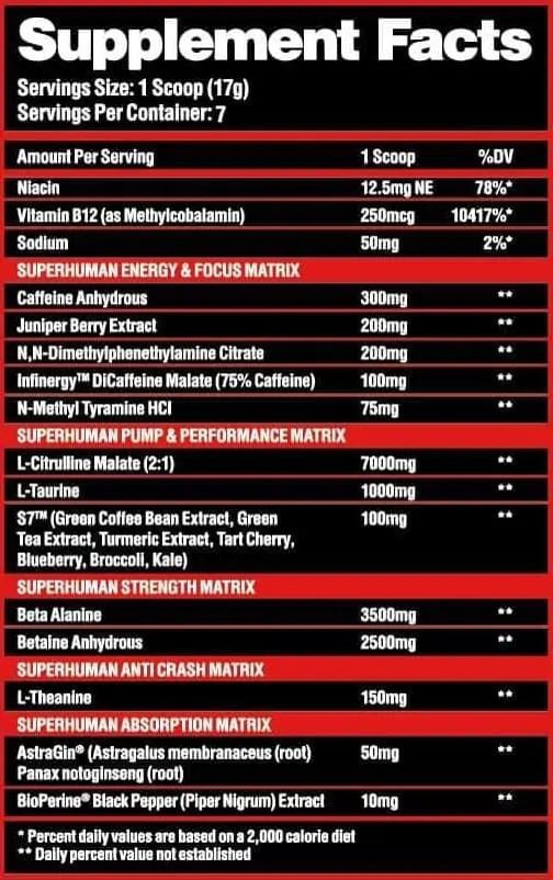 Alpha Lion Superhuman Supreme (350g)