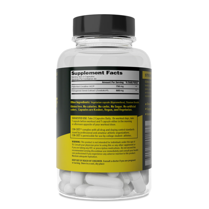 Con-Cret: Test+ (60 capsules)