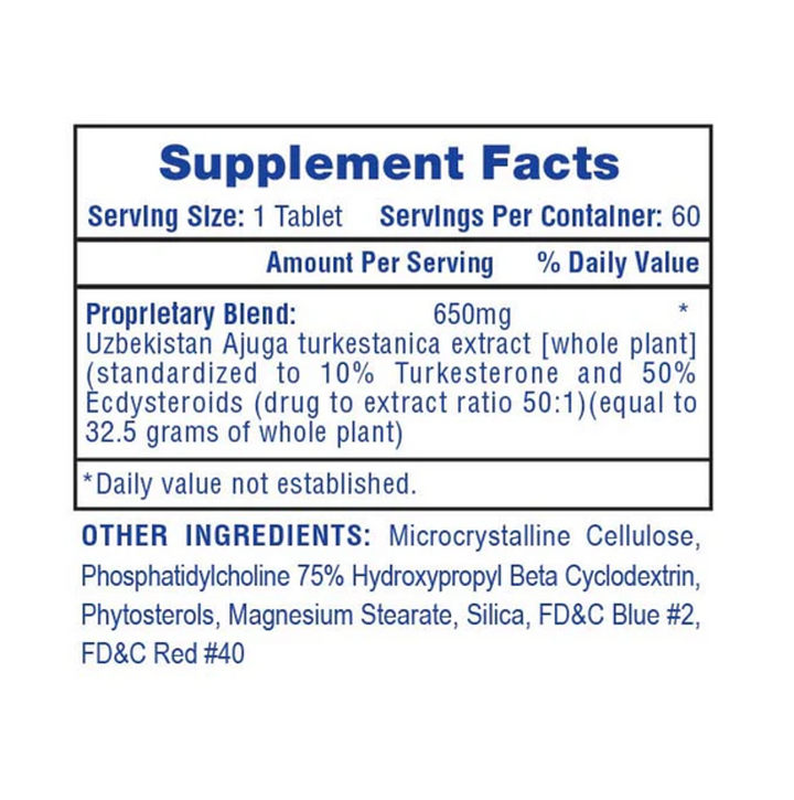 Hi-Tech: Turkesterone 650 (60 tabs)