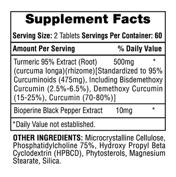 Hi-Tech: Turmeric-95 (120 tablets)
