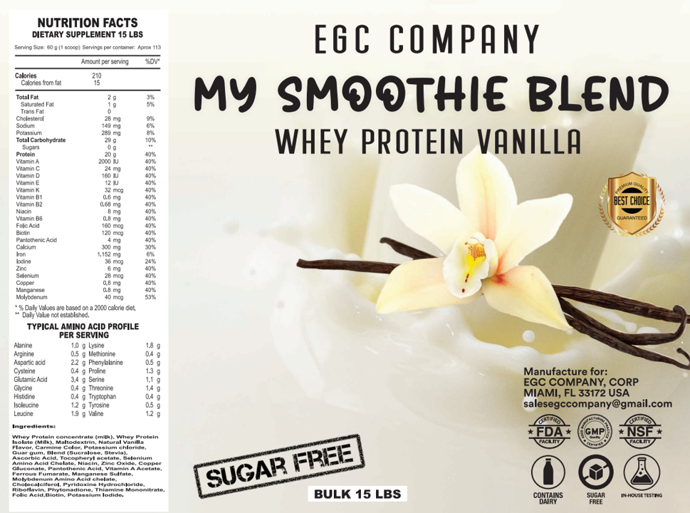 My Smoothie Blend: 15lb (Bag Box)