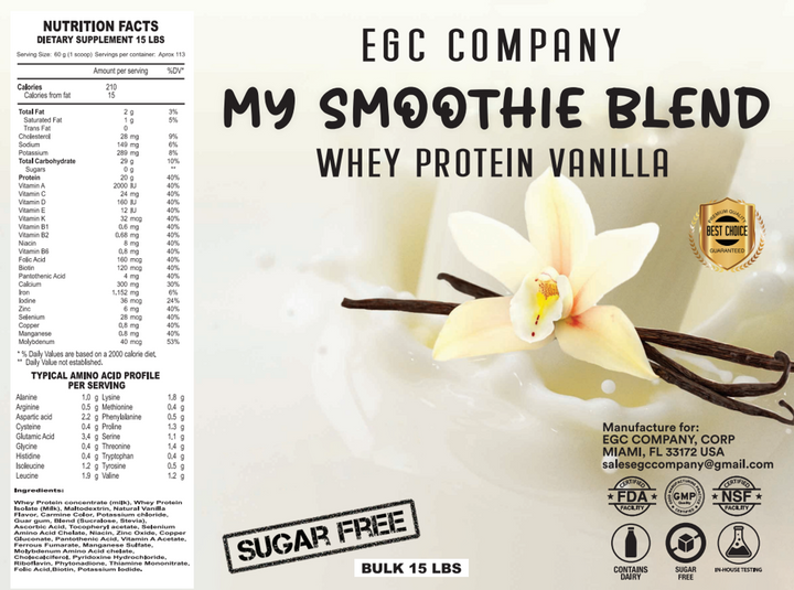 My Smoothie Blend: 15lb (Bag Box)