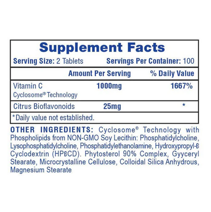 Hi-Tech: Vitamin C 1000mg (200 Tablets)