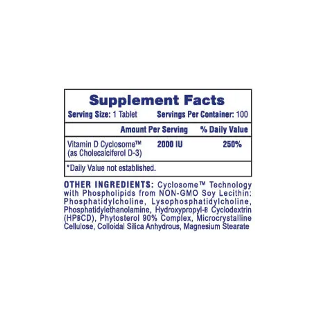 Hi-Tech: Vitamin D3 (100 tabs)