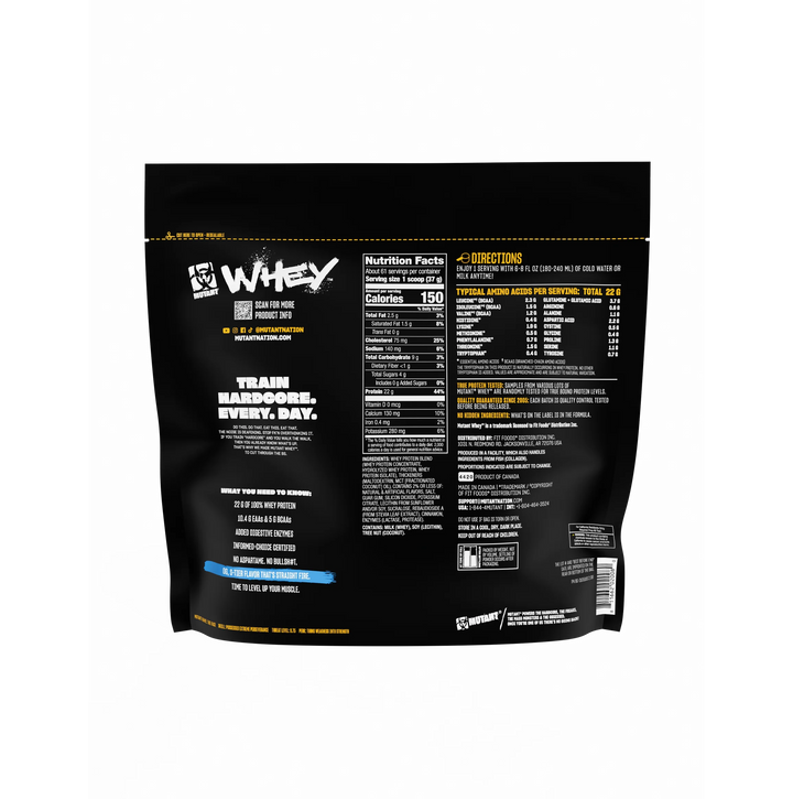 Mutant: Whey: 5lb (Bag)