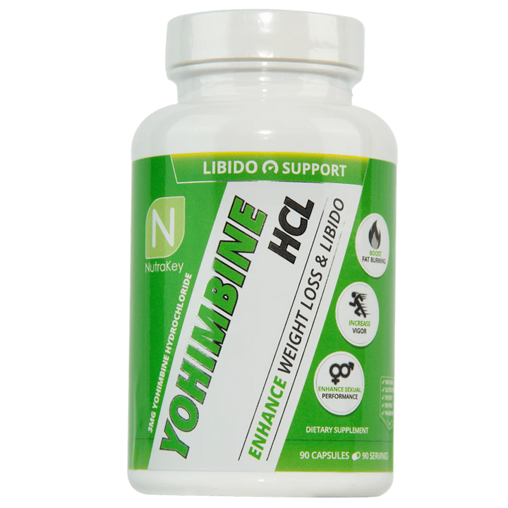 Nutrakey: Yohimbine HCL (90 caps)