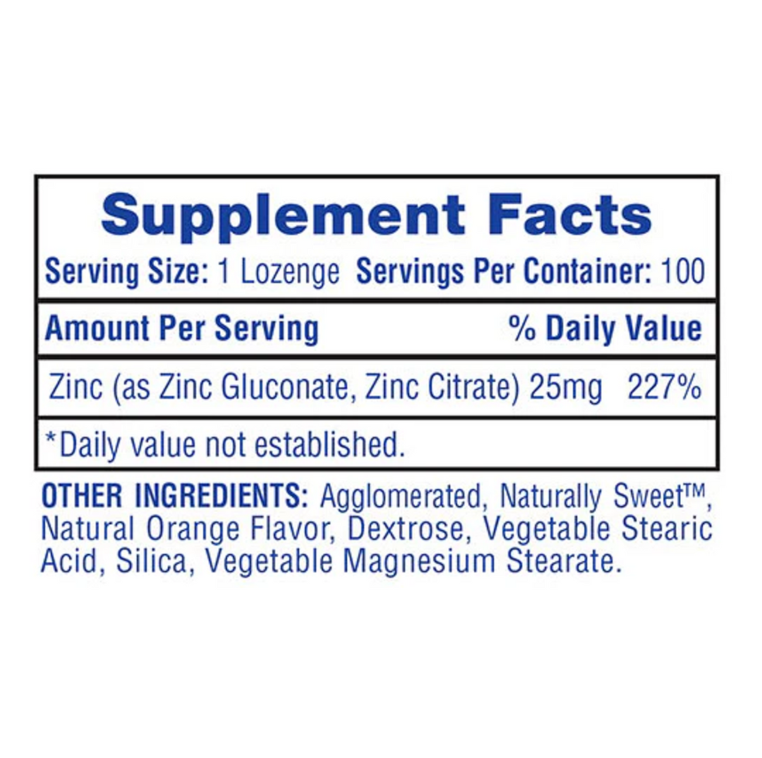 Hi-Tech: Zinc Lonzenges (100 tablets)